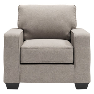 Fauteuil en tissu gris pierre - Greaves