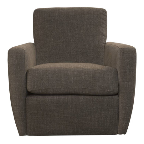Fauteuil en tissu gris foncé berçant - Futura