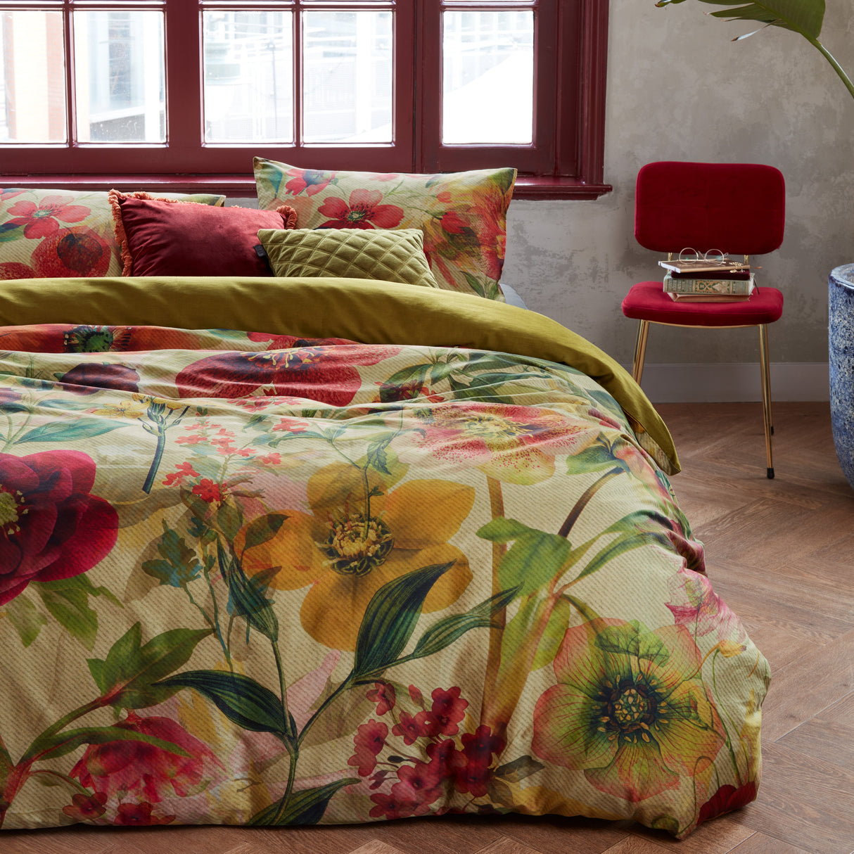 Ens. housse de couette 3mcx Sophia - Queen