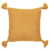 Coussin 20 x 20 po en tricot acrylique - Shiva