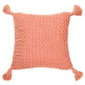 Coussin 20 x 20 po en tricot acrylique - Shiva