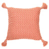 Coussin 20 x 20 po en tricot acrylique - Shiva