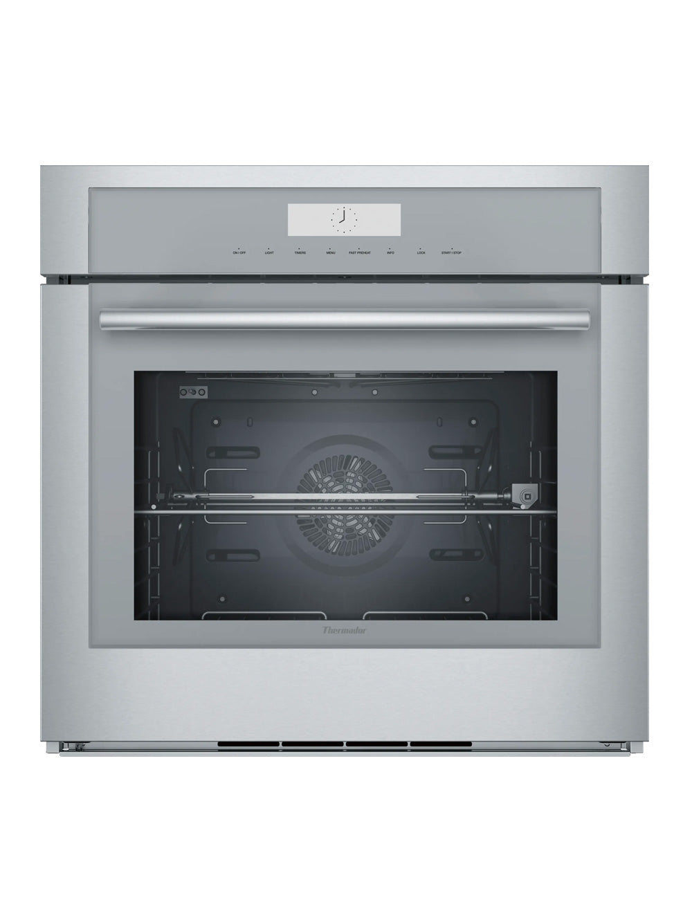 Four encastrable simple 30 po. 4,5 pi³ Inox