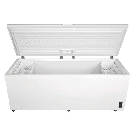 Congélateur coffre 84 po, 25 pi³ Blanc