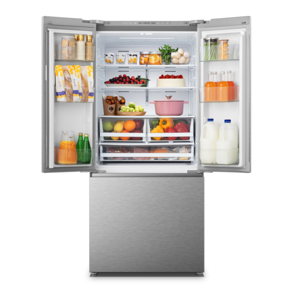 Réfrigérateurs portes françaises Inox 30po