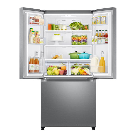 Réfrigérateur portes françaises Inox 33po