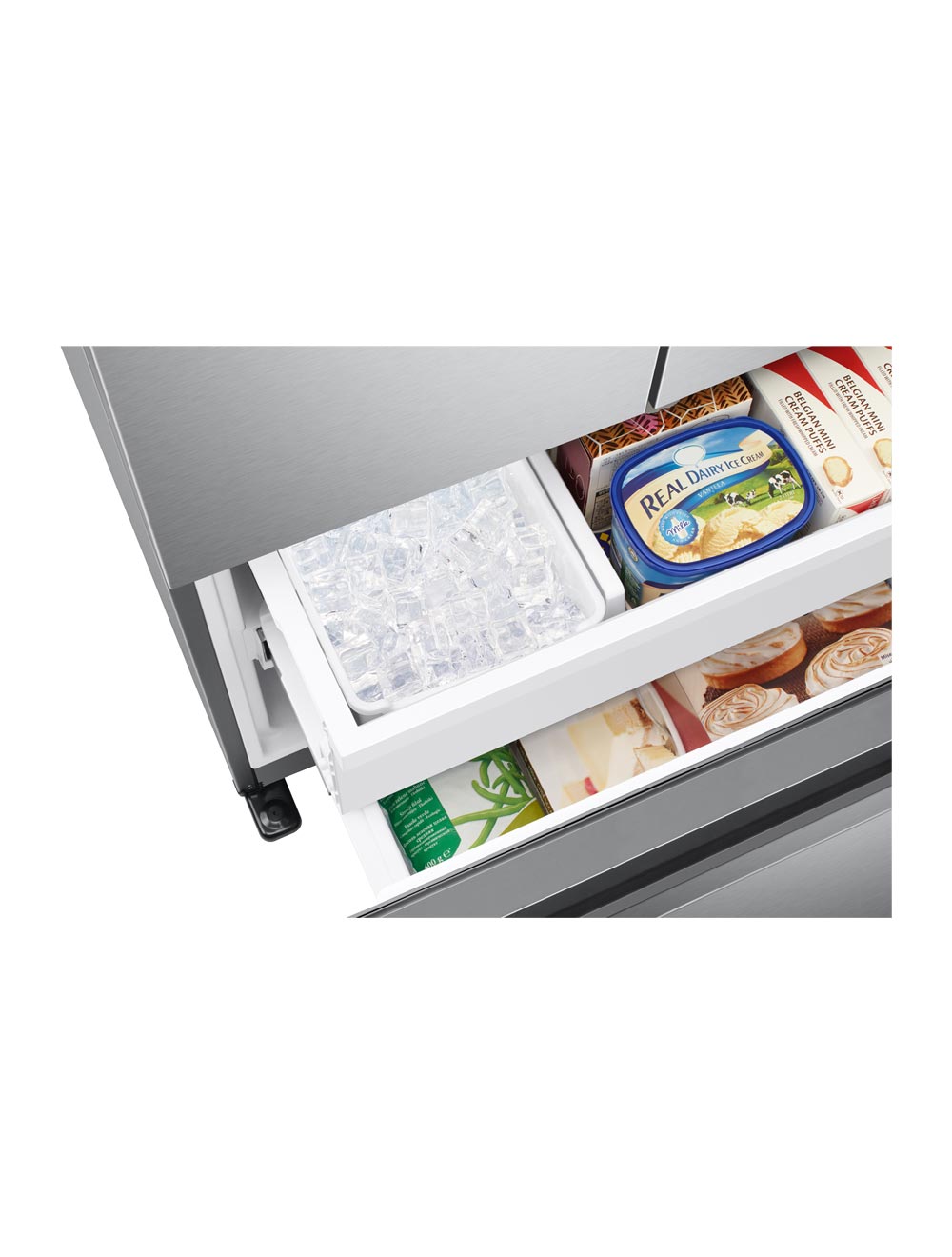Réfrigérateur portes françaises Inox 33po