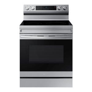 Cuisinière électrique 30 po, 6,3 pi³ Inox avec Air Fry et IA