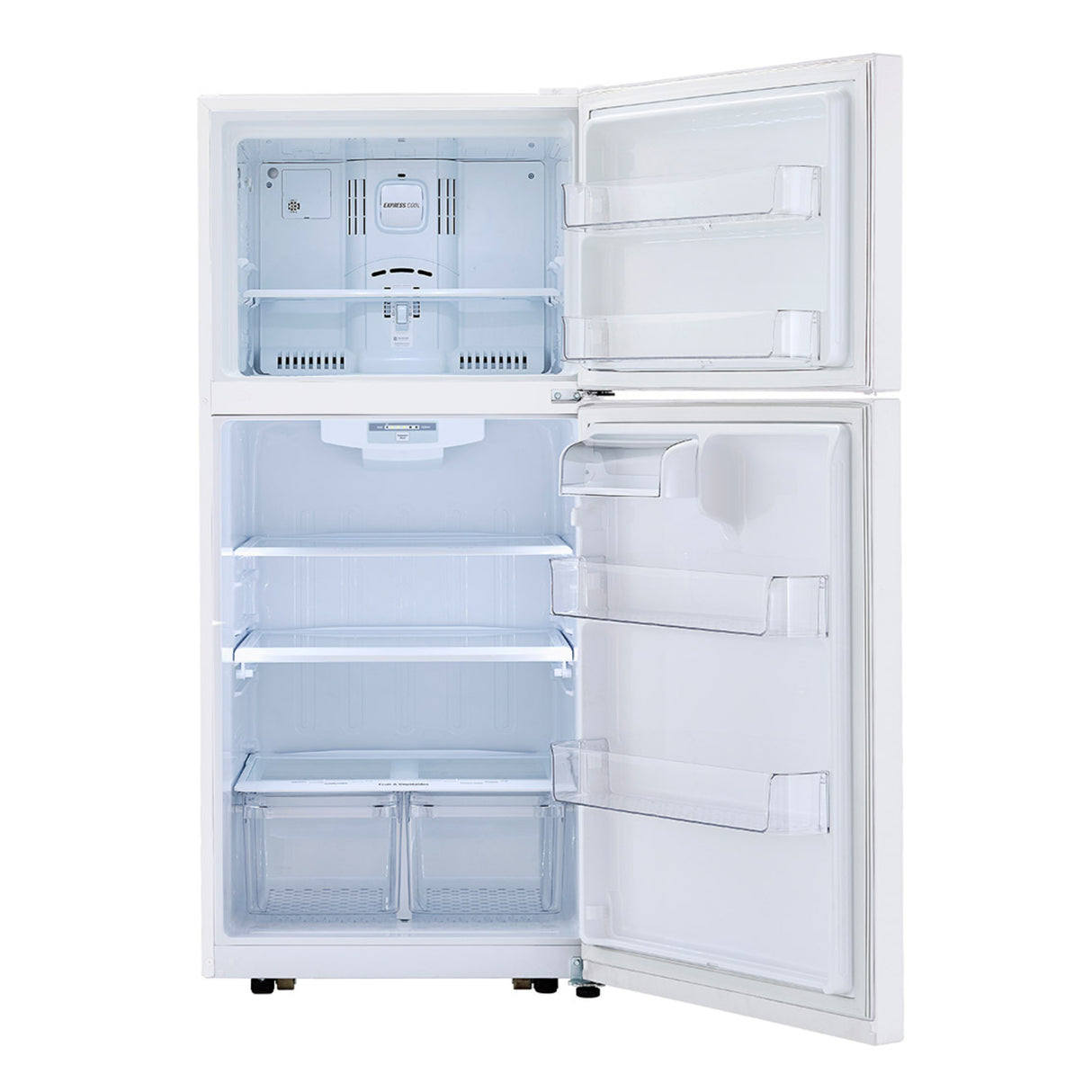 Réfrigérateur congélateur haut Blanc 30po