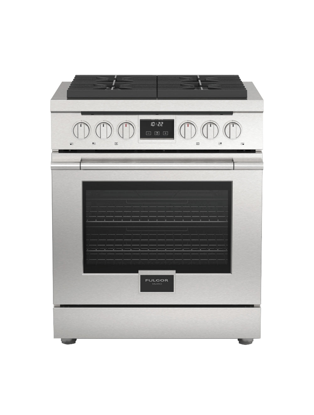 Cuisinière au gaz autoportante 30 po. 4,4 pi³ Inox