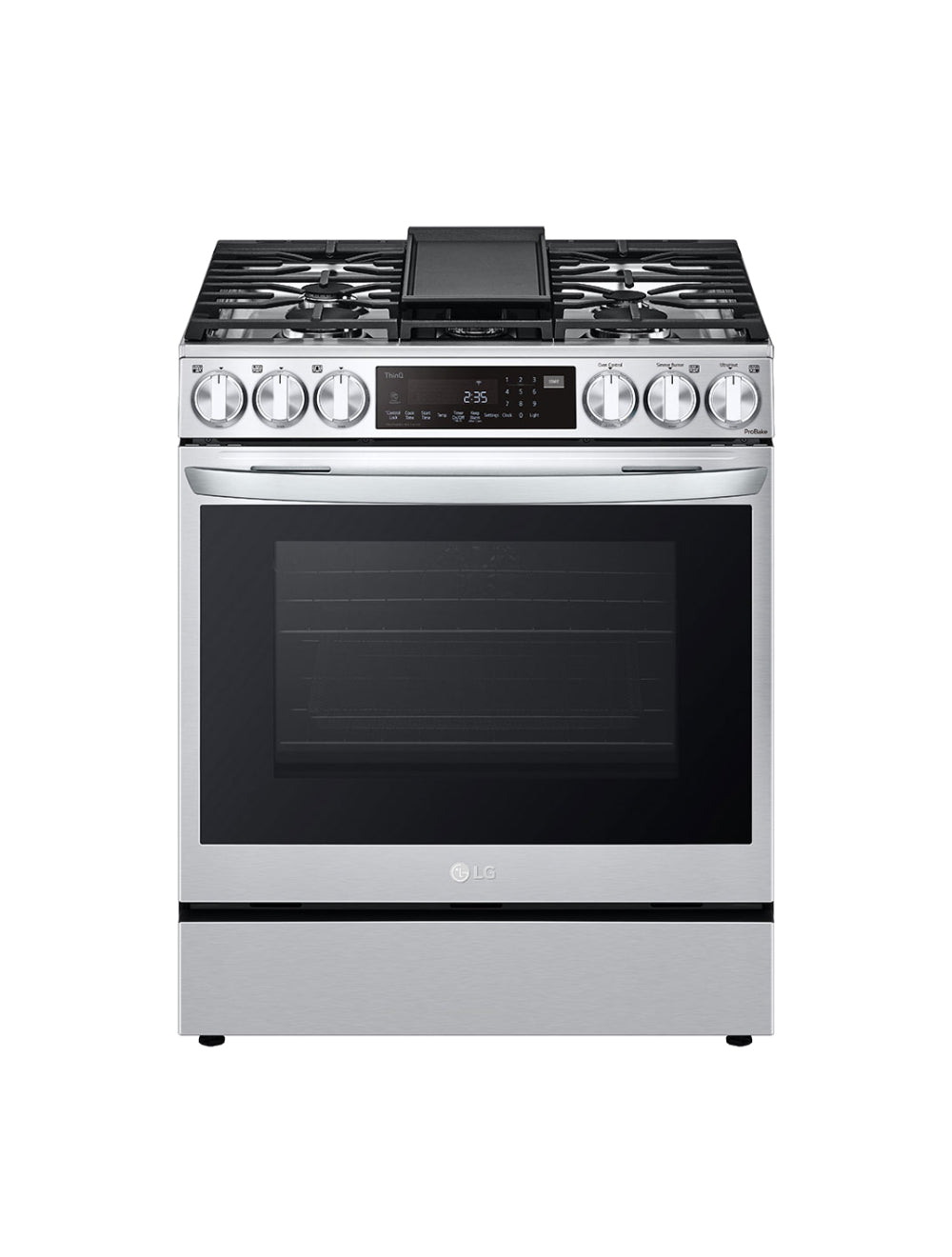 Cuisinière au gaz encastrable 30 po. 6,3 pi³ Inox