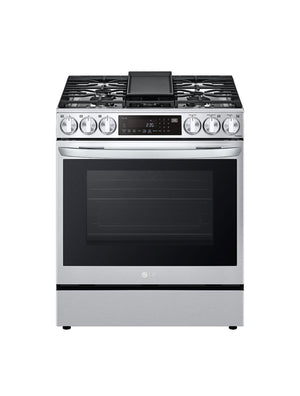Cuisinière au gaz encastrable 30 po. 6,3 pi³ Inox