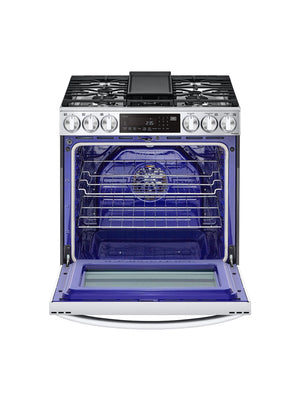 Cuisinière au gaz encastrable 30 po. 6,3 pi³ Inox