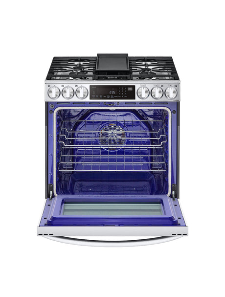 Cuisinière au gaz encastrable 30 po. 6,3 pi³ Inox