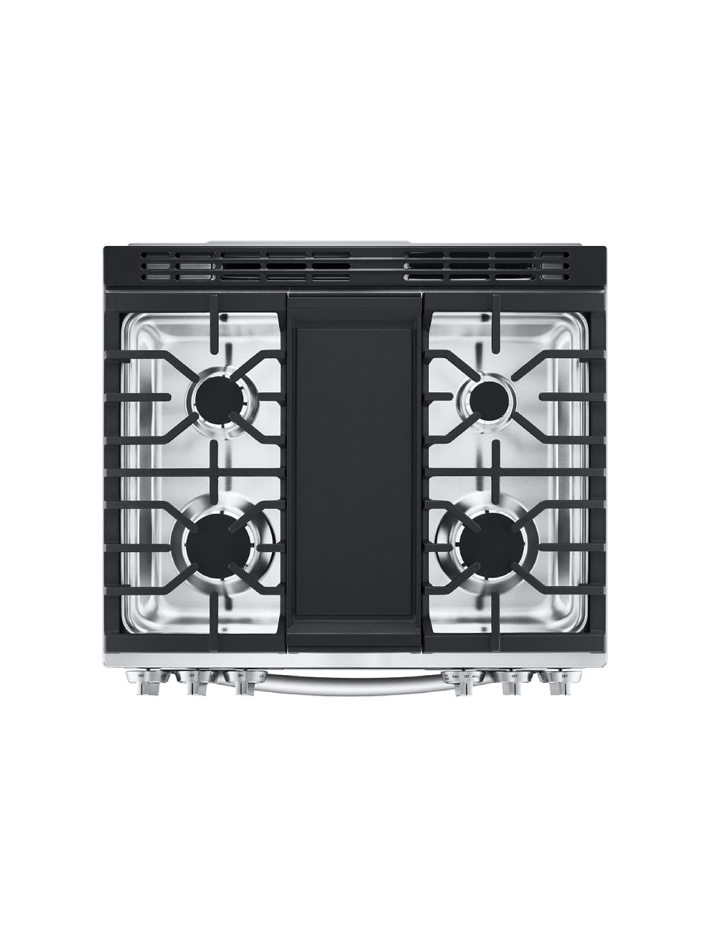Cuisinière au gaz encastrable 30 po. 6,3 pi³ Inox