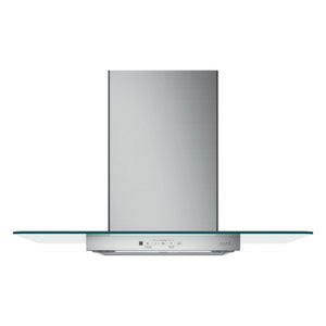 Hotte cheminée murale 30 po 350 CFM, Inox avec verrière en verre