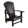 Chaise extérieure en plastique recyclé - Adirondack Verticale C03