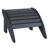 Repose-pieds extérieur en plastique recyclé - Classique F01
