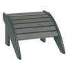 Repose-pieds extérieur en plastique recyclé - Classique F01