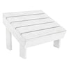 Repose-pieds extérieur en plastique recyclé - Moderne F06