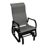 Chaise berçante en tissu avec une structure en aluminium - St-Laurent
