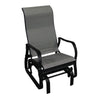 Chaise berçante en tissu avec une structure en aluminium - St-Laurent