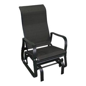 Chaise berçante en tissu avec une structure en aluminium - St-Laurent
