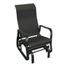 Chaise berçante en tissu avec une structure en aluminium - St-Laurent