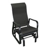 Chaise berçante en tissu avec une structure en aluminium - St-Laurent