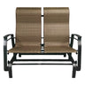 Banc oscillant en tissu avec une structure en aluminium - Kaza