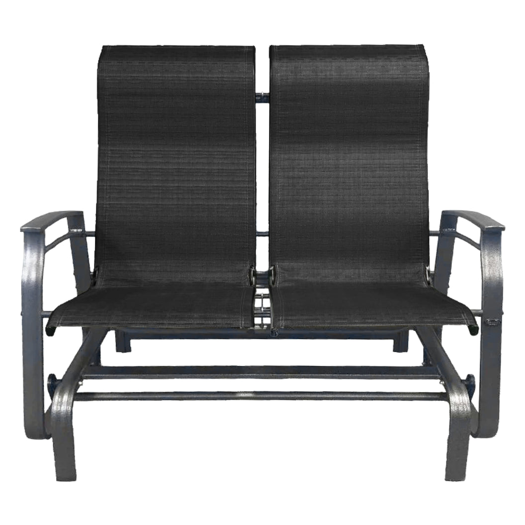 Banc oscillant en tissu avec une structure en aluminium - Kaza