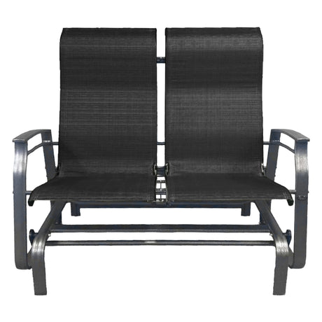 Banc oscillant en tissu avec une structure en aluminium - Kaza