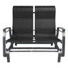 Banc oscillant en tissu avec une structure en aluminium - Kaza