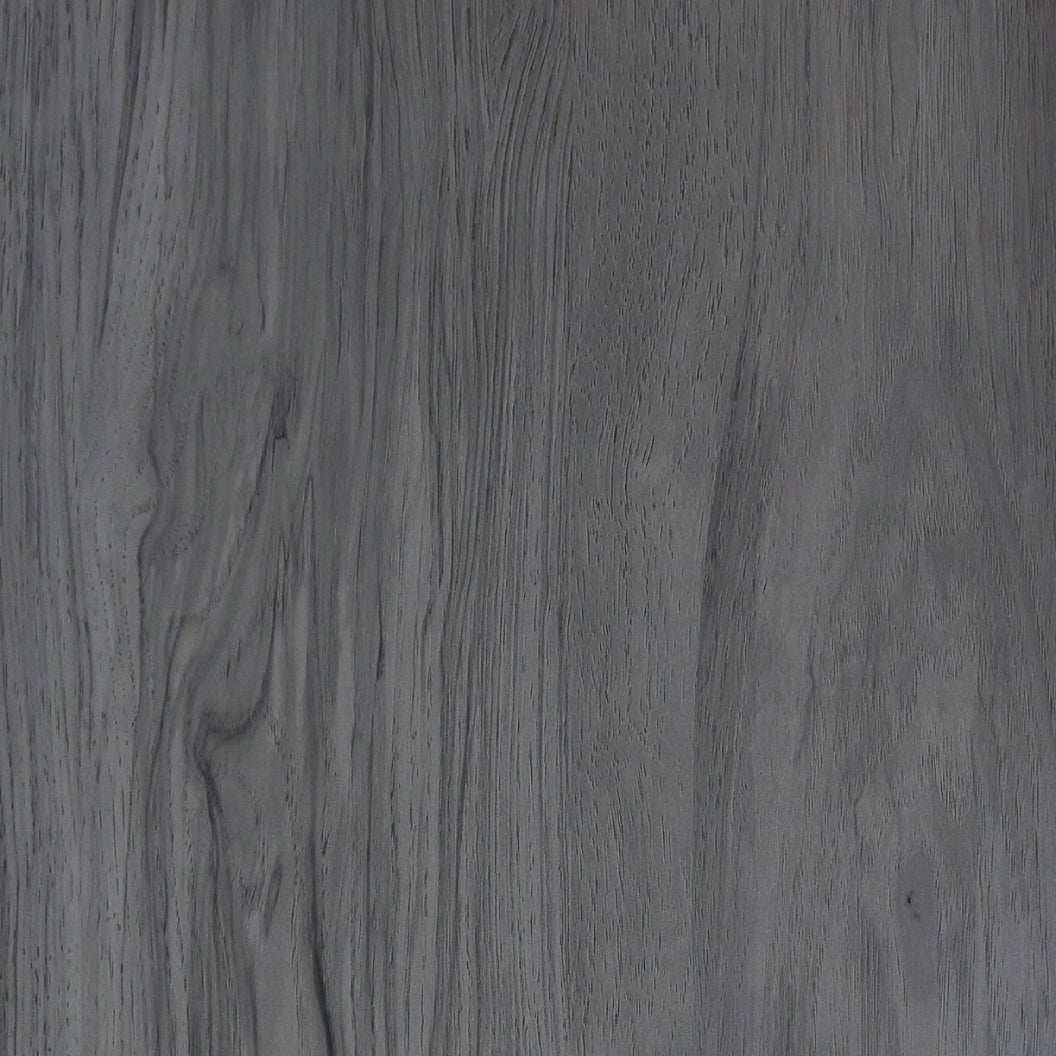 Table de chevet à 2 tiroirs en bois/MDF gris - Lodanna