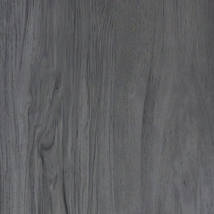 Table de chevet à 2 tiroirs en bois/MDF gris - Lodanna