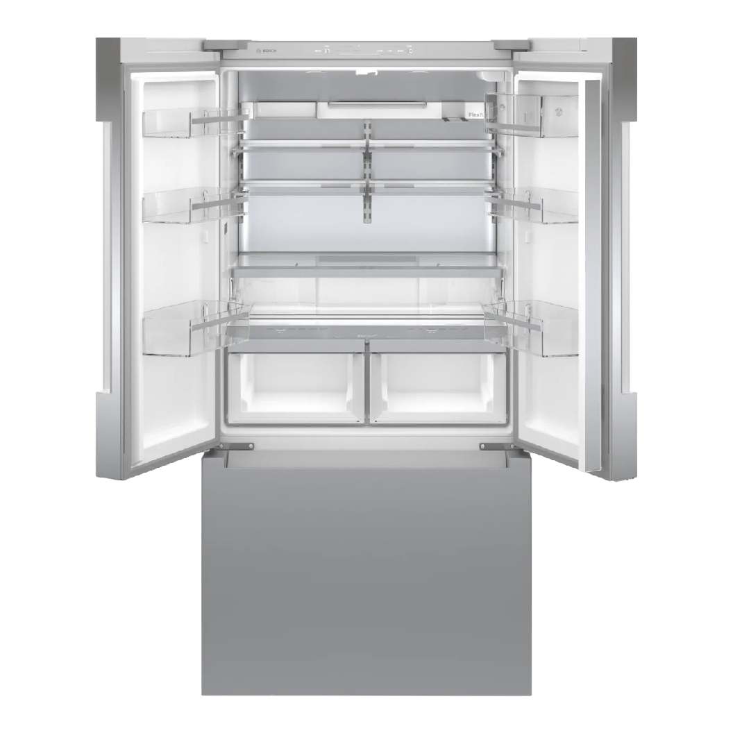 Réfrigérateur porte française 36 po, 20,8 pi³ Inox, 3 portes - Série 800