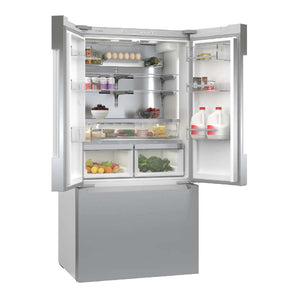 Réfrigérateur porte française 36 po, 20,8 pi³ Inox, 3 portes - Série 800
