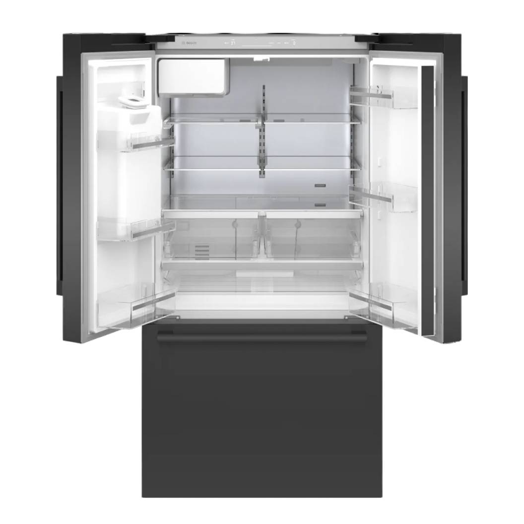 Réfrigérateur porte française 36 po 3 portes Inox noir - Série 500