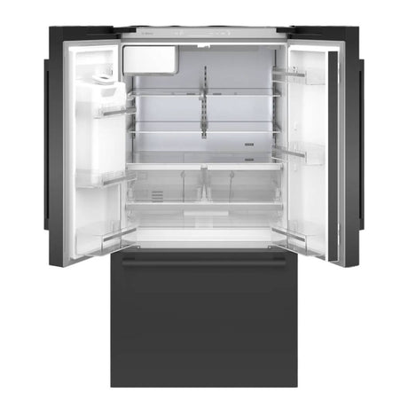 Réfrigérateur porte française 36 po 3 portes Inox noir - Série 500