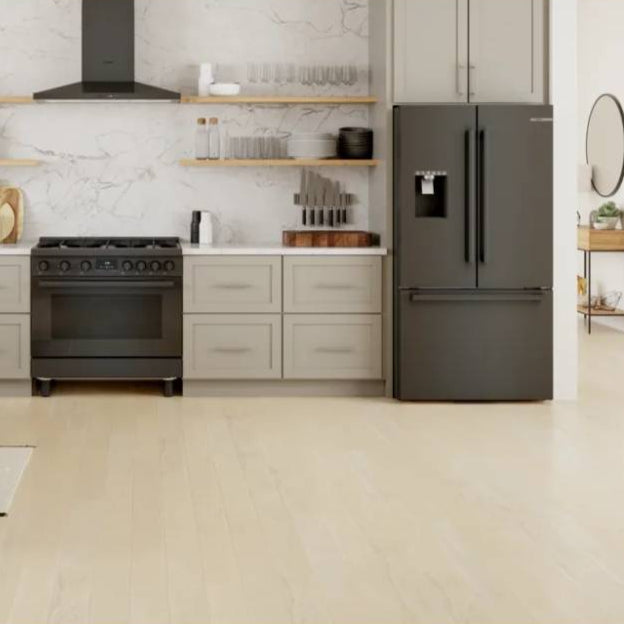 Réfrigérateur porte française 36 po 3 portes Inox noir - Série 500