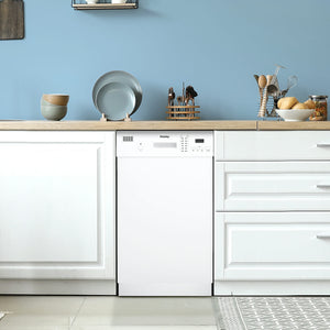 Lave-vaisselle encastrable 18 po. 52 dBA Blanc