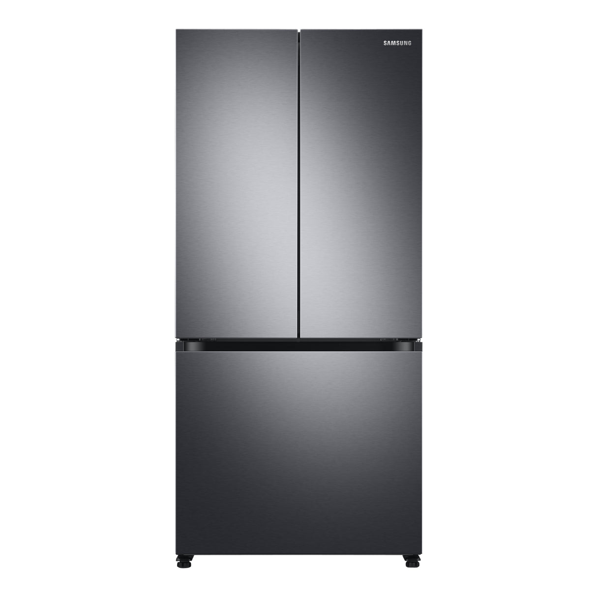 Réfrigérateur portes françaises Inox noir 33po