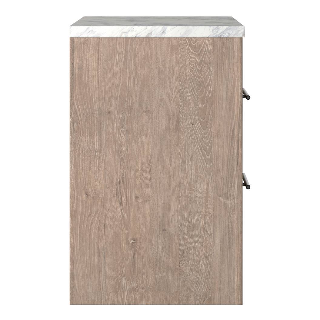 Table de chevet Brun clair en bois - Senniberg