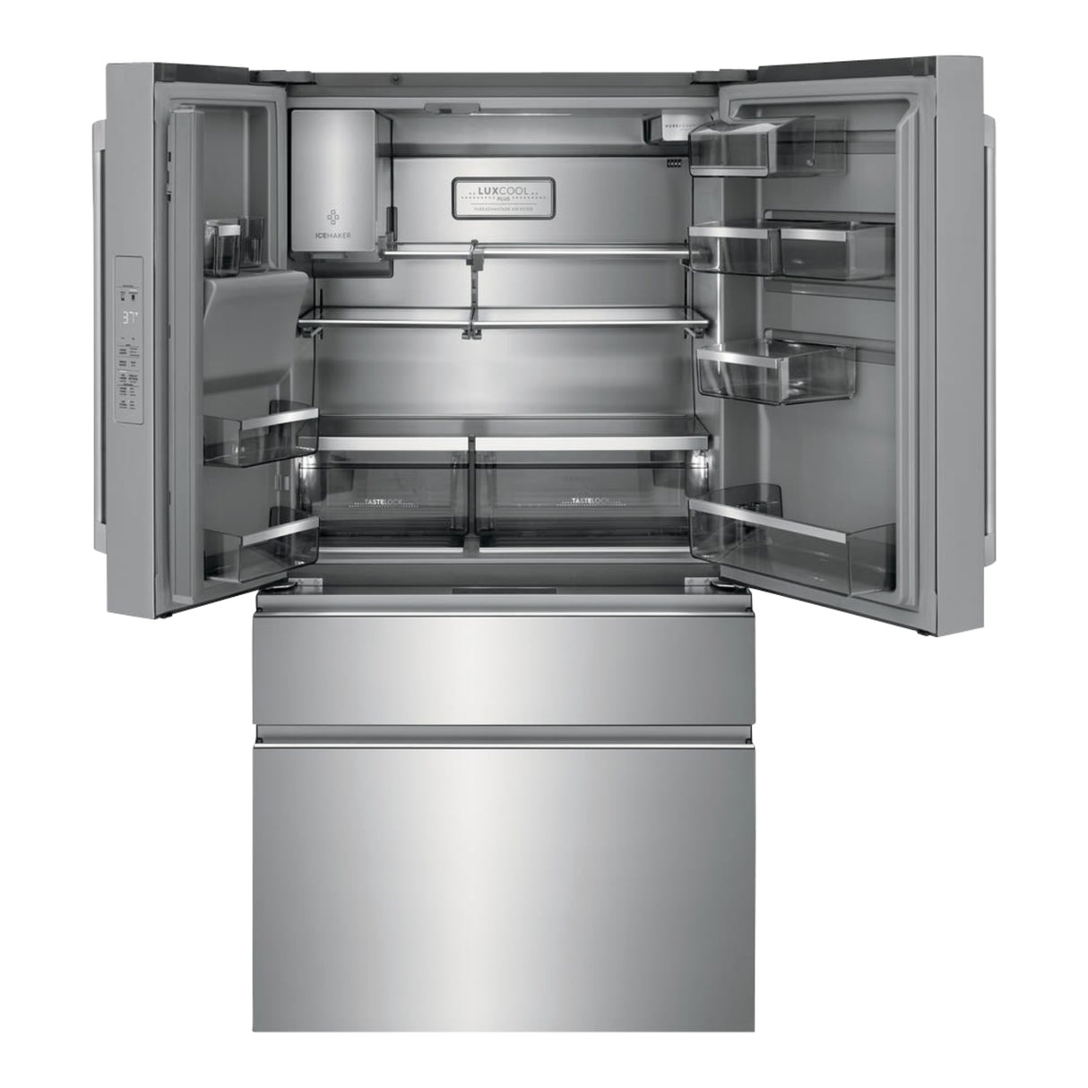 Réfrigérateur portes françaises Inox 36po