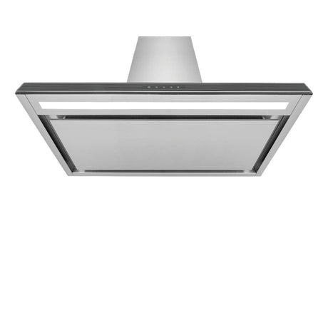 Hotte murale en T 36 po inox