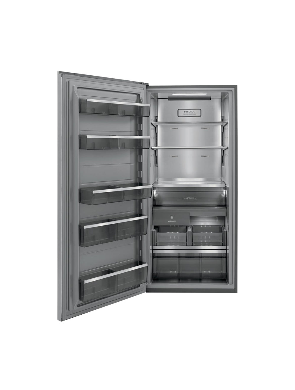 Congélateur vertical encastré Inox 33PO