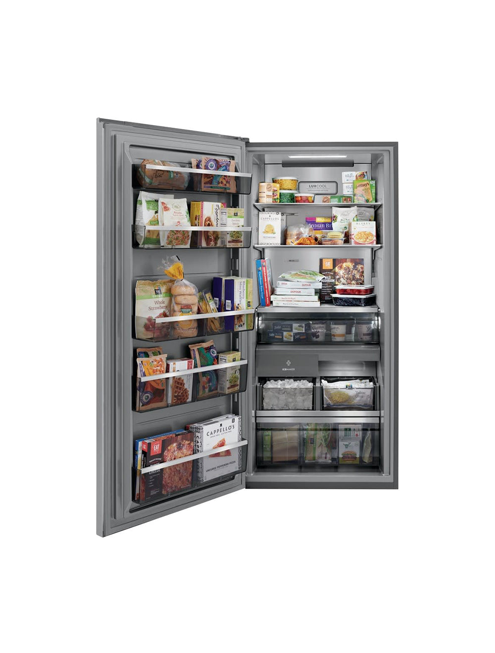 Congélateur vertical encastré Inox 33PO