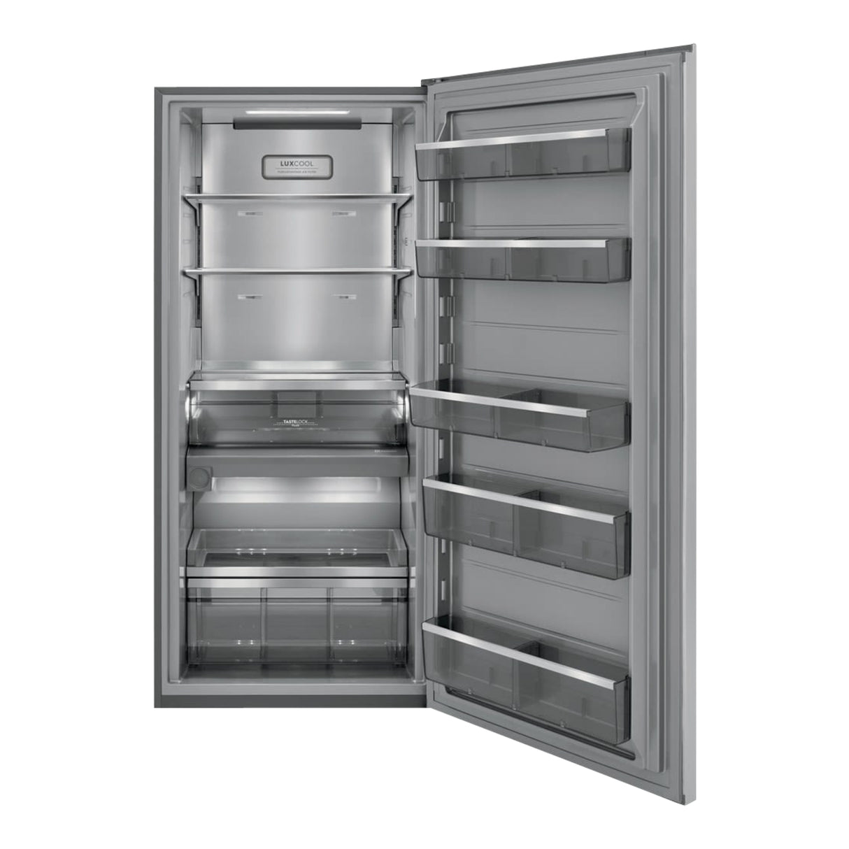 Réfrigérateur sans congélateur encastré Inox 33po