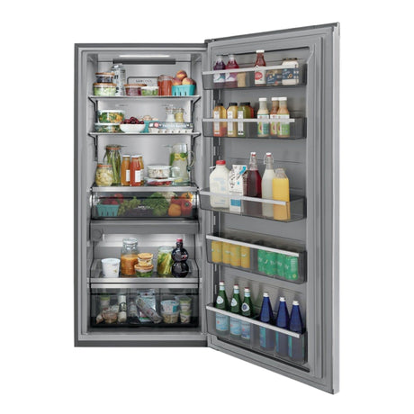 Réfrigérateur sans congélateur encastré Inox 33po