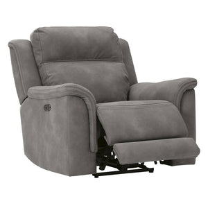 Fauteuil en tissu gris zéro gravité motorisé - Next-Gen Durapella